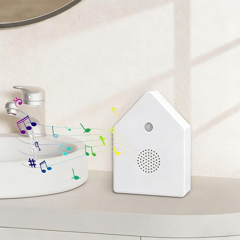 Portable Singing Bird White Noise Machine - Relaxing Chirping Sounds for Home & Outdoors