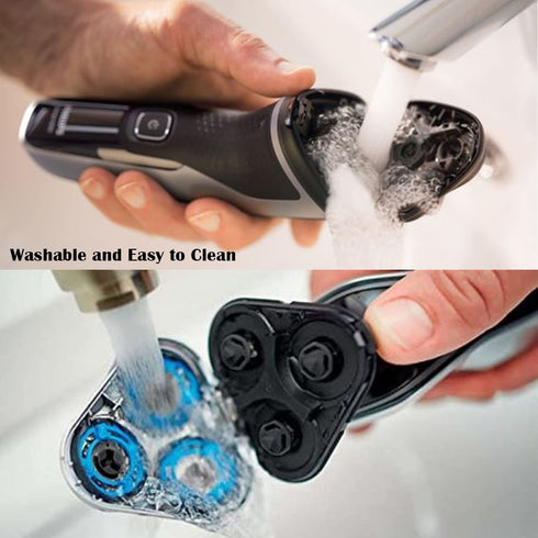 SH30/52 Replacement Heads for Nerolce Shaver Series 3000, 2000, 1000, S738 Electric Shavers, Upgraded Comfortcut Razor