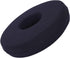 Sitting Cushion, Black Circular Shaped Wheelchair Nursing Bed Sore Pad for Pain Relief, Easy Cleaning Donut Pillow for