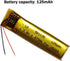 AOLIKES 125mAh Battery Replacement - for Plantronics Poly Voyager 5200 UC Legend Wireless Headset, Sony, Jabra,