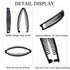 Vintage Banana Hair Clips, Clincher Combs Tool for Thick Curly Hair, Double Banana Clip Set for Women Girls