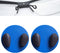BEHLINE Eyeglasses Nose Pads, 2 Pairs Soft Silicone Push-in Replacement for Glasses and Sunglasses (Black)