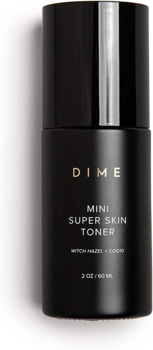 DIME Beauty Mini Super Skin Toner - 2 oz / 60 ml Alcohol-Free Witch Hazel Toner with Cucumber Extract
