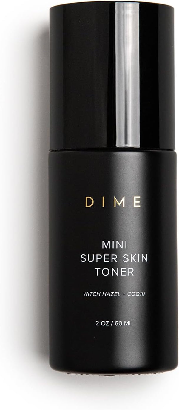 DIME Beauty Mini Super Skin Toner - 2 oz / 60 ml Alcohol-Free Witch Hazel Toner with Cucumber Extract