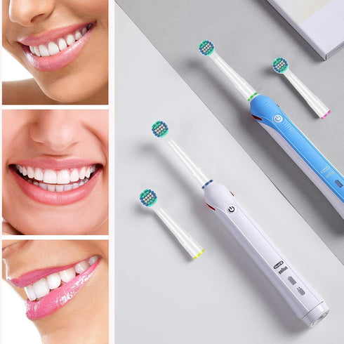 Replacement Heads for Oral B Braun Toothbrushes Electric - 16 Pack Professional Precision & Sensitive Brush Heads