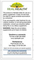 Real Health Prostate Complete Supplements for Men, 30 Count, Saw Palmetto Formula