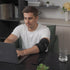 Elbow Brace, Night Elbow Splint for Sleeping, Adjustable Stabilizer with 4 Removable Splints for Cubital Tunnel