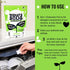 Molly's Suds Dishwasher Pods, Natural Detergent, Cuts Grease & Rinses Clean, 60 Auto-Release Tabs (Citrus)