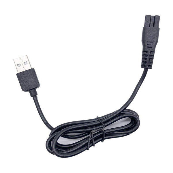 KEMEI 1986/1984 Electric Haircut Scissors USB Charging Cable, Black