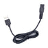KEMEI 1986/1984 Electric Haircut Scissors USB Charging Cable, Black