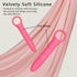 QoQiu 5-Pack Silicone Dilators for Pelvic Floor for Women with Fine Scales, Pelvic Wand MassagerPelvic Floor Muscle