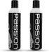 Passion Premium Silicone Lubricant Twin Pack, 16 Fl Oz - Long-Lasting, Non-Sticky