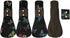 JUTESK MUMBABY 5pcs 14 Inch Overnight Charcoal Bamboo Mama Cloth/Menstrual Pads/Reusable Sanitary Pads