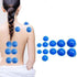 12 Pcs Silicone Massage Cupping Set - Vacuum Cupping Therapy for Pain Relief, Muscle Relaxation, Professional Body