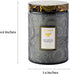 SULEAD 80% 75 14 Oz Relax Candle Soy Wax XL Hr Embossed Glass Jar Essential Oil Smokeless Aromatherapy Home Valentine