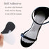 High Heel Inserts Women, Adhesive Velvety Cushioning Insoles for High Heels, ¾ Gel Cushion for Pain Relief, 2 Pairs,