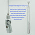 Telescopic Magnetic Pickup Tool Set, 10LB Magnet Stick, 2LB Extendable Magnetic Pickup Tool for Car and Household