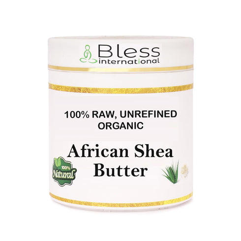 Organic Raw African Shea Butter, 100% Pure & Unrefined, Skin Moisturizer for Face, Body & Hair, 1 LBS
