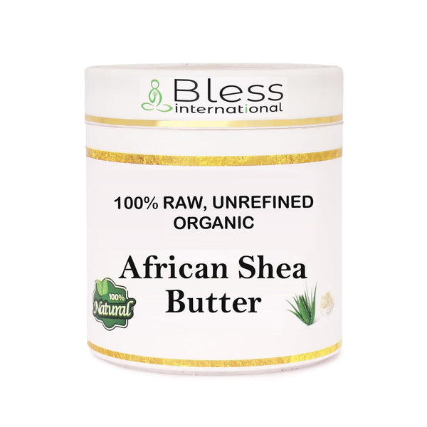 Organic Raw African Shea Butter, 100% Pure & Unrefined, Skin Moisturizer for Face, Body & Hair, 1 LBS