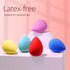 Makeup Sponge Set BEAKEY 5 Pack Micro Porous Low Absorption Soft Latex Free Foundation Beauty Sponges