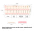 Semi Cured Gel Nail Strips - 20pcs Gel Nail Polish Stickers, Pink Full Wrap Gel Nail Art Stickers with Nail File &