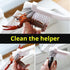 TsuvyXeg Set 2pcs Cleaning Brush Kitchen Scrub Hard Bristle Brushes Tool for Narrow Spaces Grease Grime