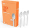 Perk Heavy-Weight Polystyrene Spoon, White, 100/Pack (PK56405)