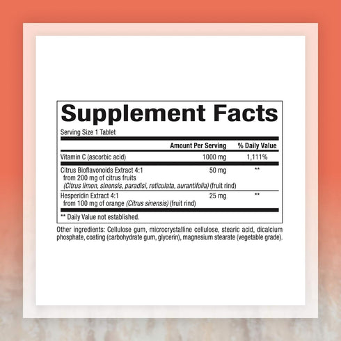 Natural Factors Vitamin C 1000 mg Time Release, Antioxidant Support for Immune and Bone Health, 180 Tablets