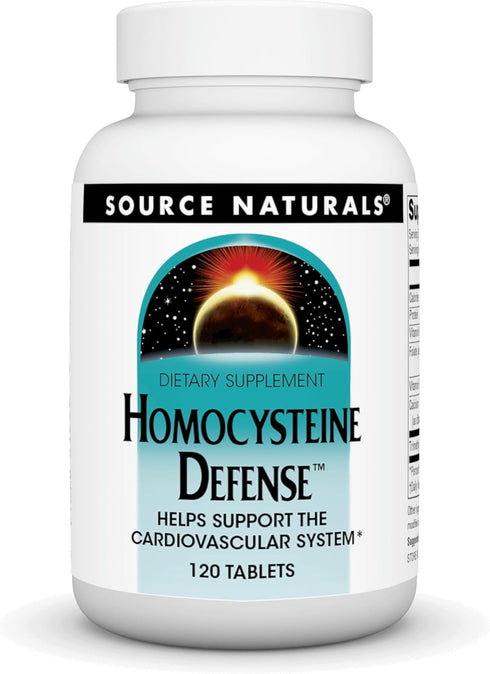 Homocysteine Defense - Source Naturals, 120 Tablets