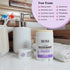 MONA BRANDS All Natural Deodorant for Women & Men, Sensitive Skin, No Aluminum or Baking Soda, 2-Pack Lavender