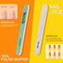 Nail File and Buffer, TsMADDTs Manicure and Pedicure Tool Kit with Nail Files, Buffers, Cuticle Pusher, 13pc