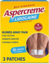 Aspercreme Max Strength Lidocaine Pain Relief Patch - XL (3 Count), Odor Free