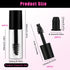 10 PCS Empty Mini 3ml Mascara Tubes, Mini Eyelash Cream Container Bottle with Eyelash Wand Rubber Inserts, Empty Mascara Tube Kit for DIY Mascara for Home and Travel