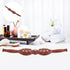 Massage Roller Tool with Metal Balls, Manual Back Massager for Neck and Shoulder Relaxation, Handheld Meridian Roller