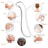 Yiodauh 6 Scraping Massage Tool Pcs Stainless Steel Gua Sha Tool Manual Massage Scraping Board Physical Therapy Pain