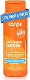 Carpe Sweat Absorbing Talc-Free Body Powder for Women, Anti-Chafing and Safe for
