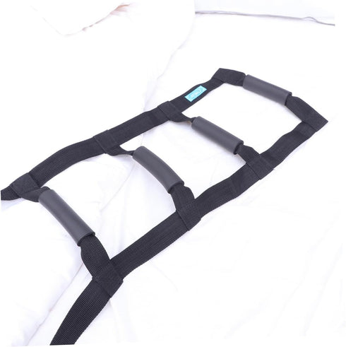 Healeved Bed Ladder Assist Device Bed Pull up Strap for Elderly and