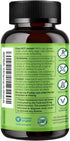 NATURELO Vegan Iron Supplement with Vitamin C, Organic Whole Foods - Gentle Iron Pills for Women & Men, 90 Mini Capsules