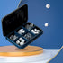 Daily Pill Organizer, Dtouayz Travel Pill Box for Purse, Waterproof 6 Compartment Medicine Holder, Weekly Large