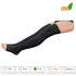 HealthyNees 20-30 mmHg Open Toe Compression Wide Leg Stocking Thigh High Zipper (Large-X-Large, With Zipper Black)