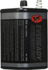 EVEREADY 6V Battery, Super Heavy Duty 6 Volt Battery, 2 Count