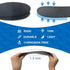 QYWOVPNBFCD 1Pair (10.83"-275mm-Men's 11-11.5/Women's 12-12.5) Carbon Fiber Insoles, Rigid Carbon Fiber Shoe Insert