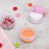 ZEJIA Mini Makeup Containers 5 Gram with Lids, Empty Plastic Travel Cosmetic Containers with Labels (25 Count, Pink Lid)