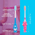 100 pcs Toddler Toothbrush Kids Manual Toothbrush Individually Wrapped, Soft Bristles for Age 2+ Children