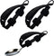 Toeloioh 2PCS Adjustable Holding Cutlery Makes Ideal Grip Aid for Holds Utensils Tools,Spoon