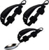 Toeloioh 2PCS Adjustable Holding Cutlery Makes Ideal Grip Aid for Holds Utensils Tools,Spoon
