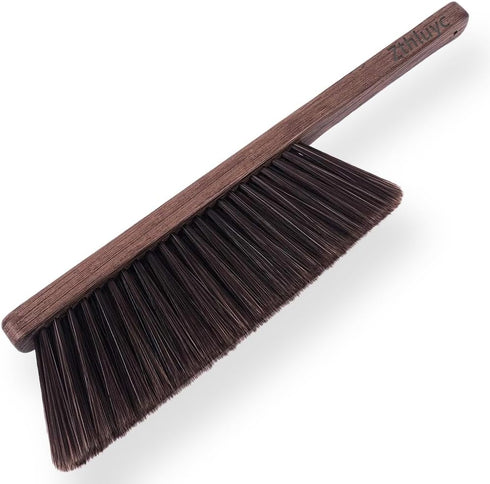 Hand Broom Brush for Dust Cleaning, Soft Couch Brush for Bed, Sofa, Fireplace, Car, and More