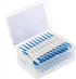 200PCS Interdental Brushes, Double-Ended Silicone Toothpick Dental Floss Picks with Disposable Bristles