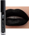 Mynena Jet Black Liquid Matte Lipstick - Long-Lasting Waterproof, High Pigment, Comfortable, Vegan & Cruelty-Free