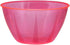 Party Essentials Hard Plastic Small Serving Bowls, Neon Pink, 24-Ounce, 6-Count